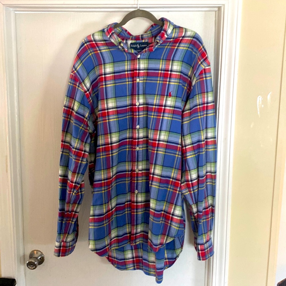 Ralph Lauren button down long sleeve 2xlt shirt